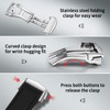 ULLCHRO Watch Strap Watch Band 20mm 22mm Man Waterproof Quick