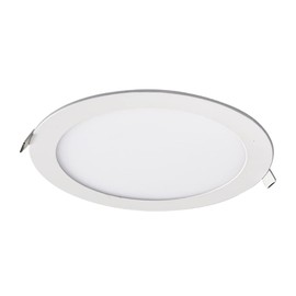 Estevez Lámpara LED Para Techo Empotrable de 6W Luz Cálida, Fría o Neutra, Lámpara Color Blanco o Níquel (Blanco, Luz Neutra)