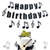 JeVenis Music Birthday Banner Music Birthday Party Decoration Music Decorations