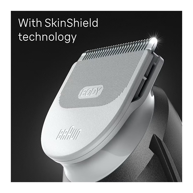 Braun Series 5 Waterproof Body Groomer with 4 Attachments BG5370