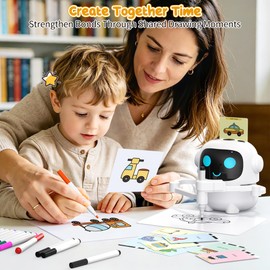 Uneviesyka Drawing Robot for Kids,Toys for 3 4 5 6 7 8 Year Old Boys Girls