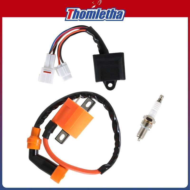 Thomletha Ignition Coil CDI Box Replacement for Yamaha Bear Tracker