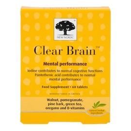 New Nordic Clear Brain 60 Tablets