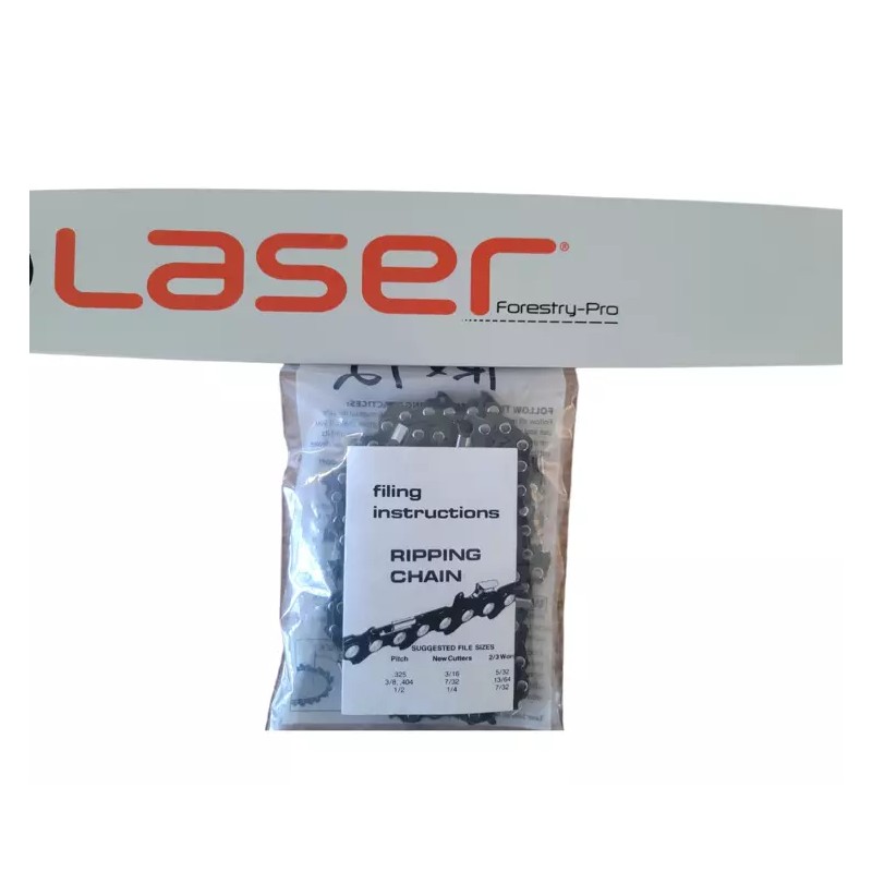 Laser 20" Chainsaw Pro Bar and Ripping Chain Fits Stihl