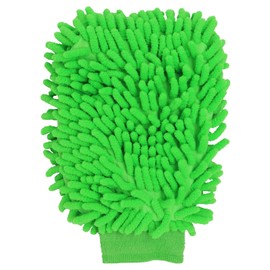 BENLIUDH Car Wash Mitt, Microfiber Scratch Free Chenille Wash Mitts for Cars, Trucks, Green