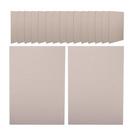 SEWACC 20 Pcs Book Boards, Cardboard Sheets Thick Binders Board Chipboard Bookboard Kraft for Book Binding Cover A5 2mm