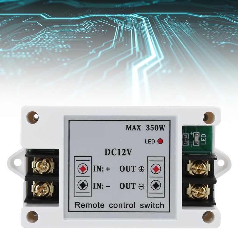 DC 12V Remote Control Switch Wireless Transmitter Receiver Controlling Electromagnetic