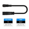 Audio Fan Micro HDMI Converter Cable, 90 Degree Right Angle,