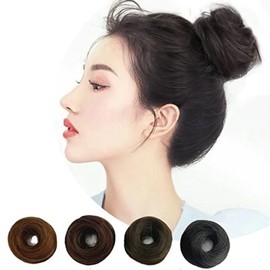 Dango Flight Attendant Gachae Gopchang Hair (KYR-WCBE1FC) / 똥머리 올림 머리 가발 당고 승무원 가채 곱창 헤어 (KYR-WCBE1FC)