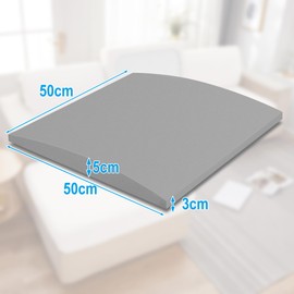 GIONAR 50 x 50cm Sofa Cushion Support, Sofa Repair Foam, Furniture Seat Support,High-Density Sag Repair Replacement for Sofa Couch Loveseat Chair