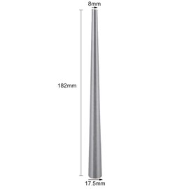 Ring Sizing Mandrel, Stainless Steel Ring Sizer Measuring Tool, Ring Enlarger Stick for Jewelry and Ring(8.5)