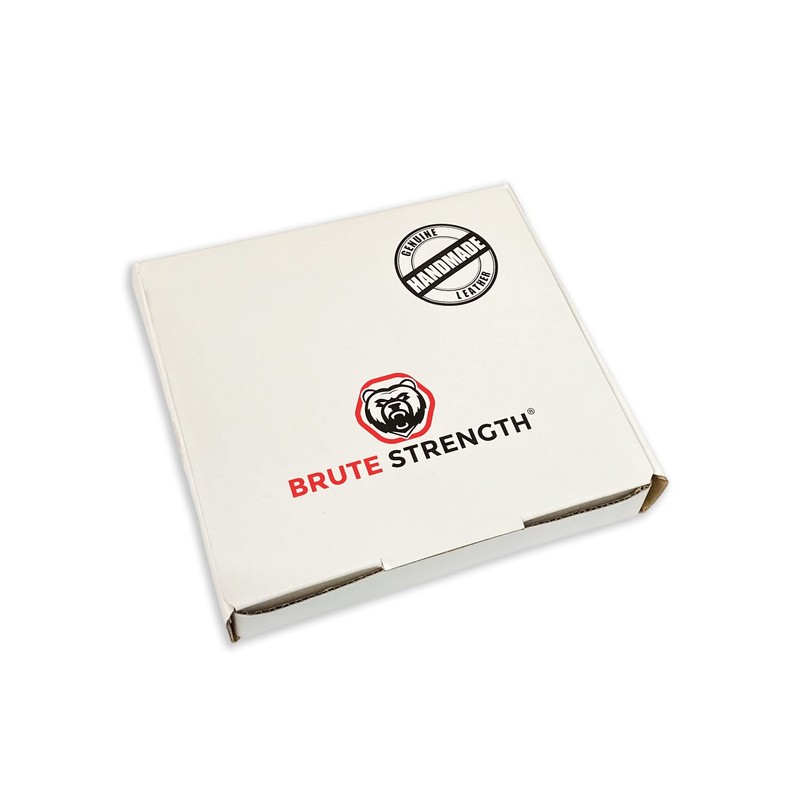 Brute Strength - Leather Drawer Pulls - Cognac - 48