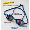 Aqua Speed Riptide Swimming Goggles for Training & Leisure, Mirrored