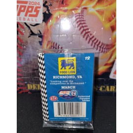 Food Lion 4 Card Pack Richard Petty Signature Edition 1992 RICHMOND VA MARCH