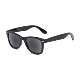 Readers.com Reading Sunglasses: The Dallas Reading Sunglasses Plastic Retro Square Style for Men and Women