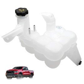 Engine Coolant Reservoir Compatible with Ram 2500 3500 4500 5500 2013-2018 Coolant Recovery Overflow Tank, Replaces 603-839, 68166475AB, 68166475AC