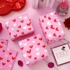 JarThenaAMCS 60 Sheets Valentine's Day Tissue Paper Pink Red White