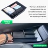TOPINSTALL 2PCS Console Trays Compatible with 2024-2026 VW Atlas/Atlas Cross