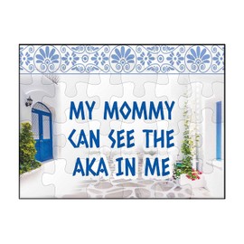 Makoroni - My Mommy CAN See The AKA in ME Greece Greek - Jigsaw Puzzle 30 pcs, DesK48