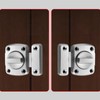 Rotate Bolt Gate Latch, 42 x 40mm Zinc Alloy Door
