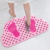 QINNLIIOP Non Slip Bathtub Mat 28 x 16 Massage Shower