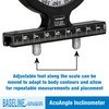 Baseline - W54668 AcuAngle Inclinometer with Adjustable-Feet for Precision Measurement,Testing