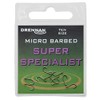 Drennan Super Specialist Micro Barbed Hooks: Size 8
