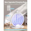 YISSVIC 2 in 1 Mosquito Killer Racket, 4000V Foldable Electric