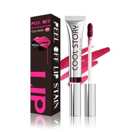 MESUROSE Lip Stain Peel Off, Natural Long Lasting, Highly Pigmented, Hydrating and Waterproof Formula, Nude Lip Tint, Matte Finish, Easy to Use, Lip Liner, Stay On All Day, 0.35oz(105-light pink)