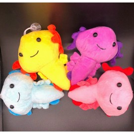 Unbranded Light purple Cute Axolotl Plush toy Christmas gift Baby toy Unisex Soft Pillow