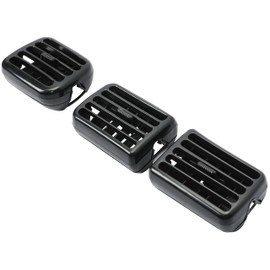 Kojem A/C Heater Dash Bezel Air Vents Compatible with 1998-2002 Dodge Ram 1500 2500 3500 Dashboard Replacement for 5EU11DX9AB 5GK51DX9AA