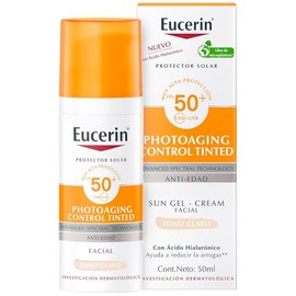 Eucerin Protector Solar Facial Fps 50+ Cc Cream Tono Claro, Sun Creme, 50Ml