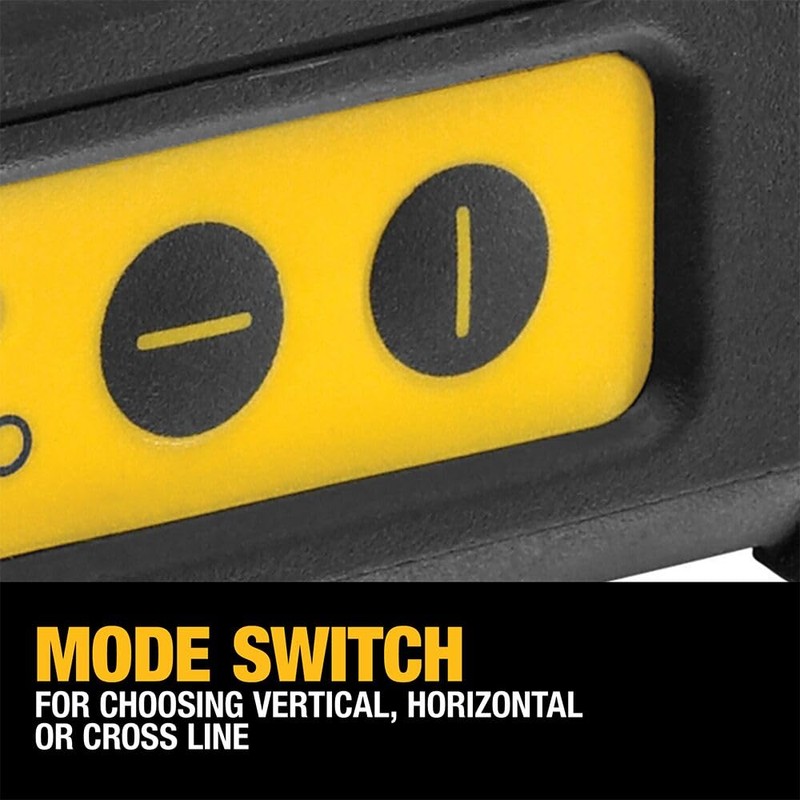 DEWALT Line Laser, Self-Leveling, Cross Line, Red Beam (DW088K)