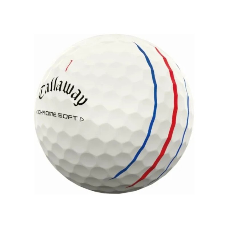 Callaway Golf Pelotas De Golf Suaves Cromadas 2024 (blanco,