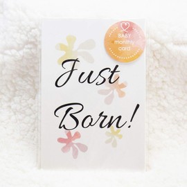 [Made in Tantan] Baby Monthly Cards, Set of 18, Up to 5 Years Old, Design4 Flower, Monthly Photo Card, Flower Growth Record, Anniversaries, Baby Showers