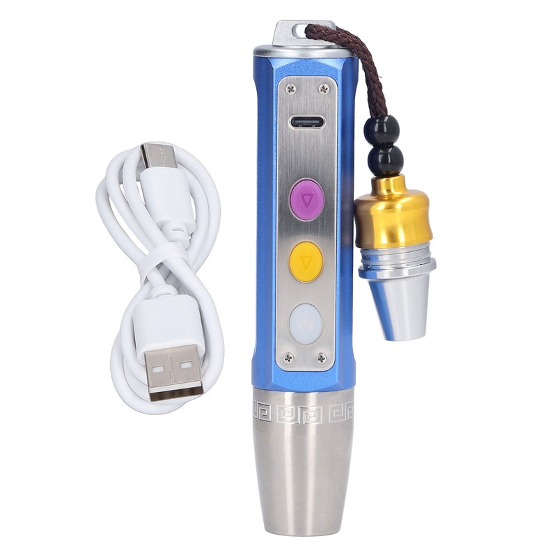 Adjustable Gem Identification Light Pocket 3LED Jewelry Appraisal Flashlight with
