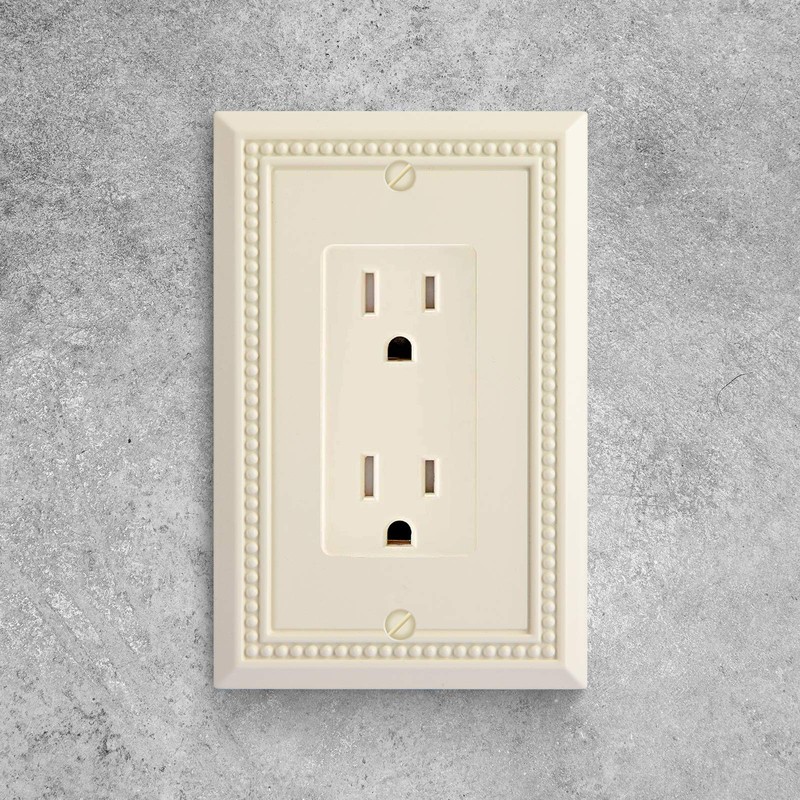 Harmon Designs Sunken Pearls Decorative Wall Plate Switch Plate Outlet