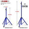 5 Core Speaker Stand Pair Tripod Floor Heavy Duty Adjustable