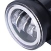 Angel Eyes Light 30W 3000LM LED Front Foglight 10‑30V Universal