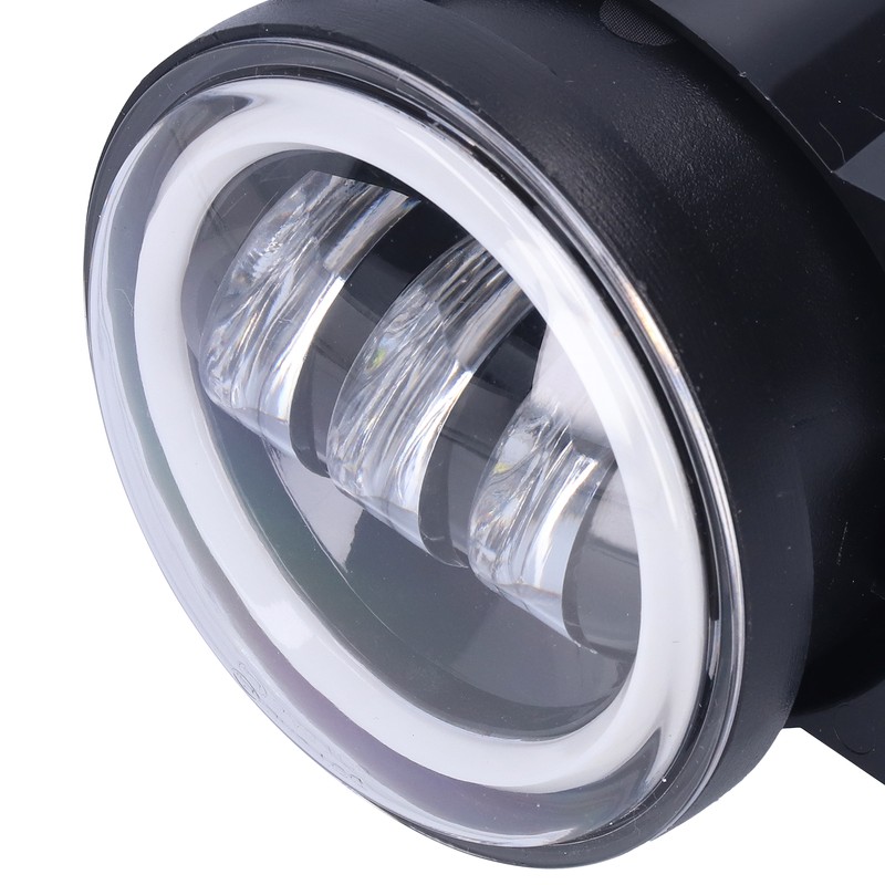 Angel Eyes Light 30W 3000LM LED Front Foglight 10‑30V Universal