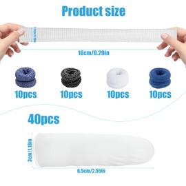 Xmart Pack of 80 Finger Bandages Finger Cots Bandage Finger Protection Stretchy Finger Plasters Fingertip Protection Breathable Thumb Protection Finger Bob for Work Kitchen Finger Protection for