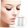 IWOWHERO 5pcs Realistic 6d Waterproof Eyebrow Stickers Hair-like Temporary Brow
