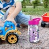 LOGOVISION Care Bears Kids Tritan Plastic Water Bottle with Straw