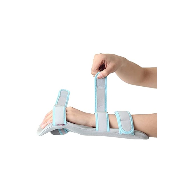 Resting Hand Splint - Night Immobilizer Wrist Finger Brace -