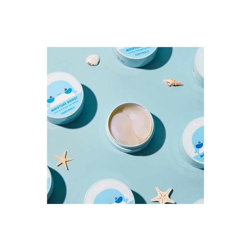 TONYMOLY Hidrogel refrescante Moisture Boost para ojos, 90 g.