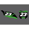 FACTORY BACKING Custom Pre Printed Number plate MX Graphics -