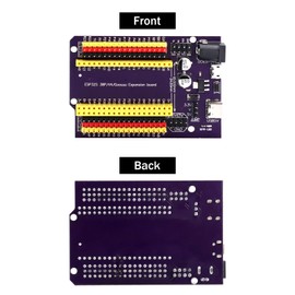 ARCELI ESP32 ESP32S Breakout Board, ESP32 Expander for 25 mm Spacing, 38PIN ESP32 Development Board, 2.4 GHz Dual-Mode WiFi+ Bluetooth Dual Cores Microcontroller, Pack of 2