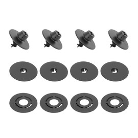 Anlseiod 12 x Floor Mat Clips Attachment & Foot Mats Holding Compatible with V*W Sk0*da Se*at F0*rd P0r*sche P*KW Models 3C0864521