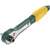 Rosojodg 1Pc Green Metal Mini Socket Rapid Ratchet Wrench 1/4