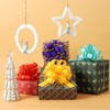 6 Pieces Gift Wrap Ribbon Pull Bows (6" Wide); Easy